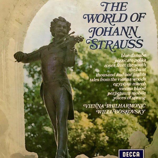 Johann Strauss* - Vienna Philharmonic* : The World Of Johann Strauss (LP, Comp)