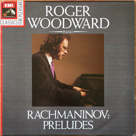 Roger Woodward, Rachmaninov* : Preludes (LP, RE)