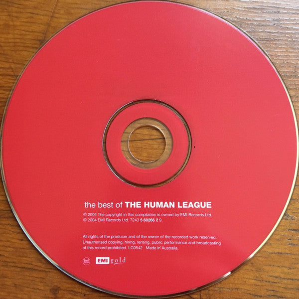 The Human League : The Best Of The Human League (CD, Comp, RE)