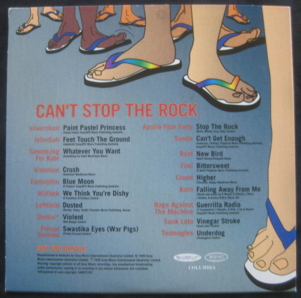 Various :  Can't Stop The Rock (CD, Promo, Smplr)
