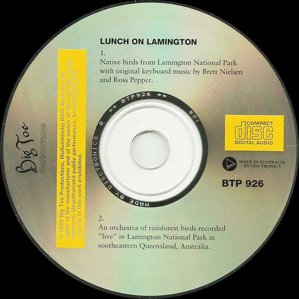 Brett Nielsen, Ross Pepper : Lunch on Lamington  (CD, Album)