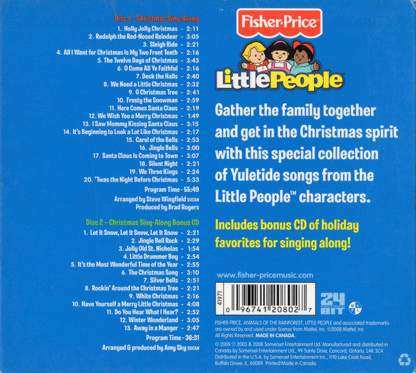 Unknown Artist : Christmas Sing-Along (2xCD, Dig)