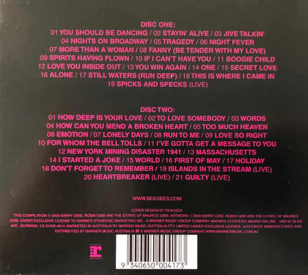 Bee Gees : The Ultimate Bee Gees (2xCD, Comp, Sli)