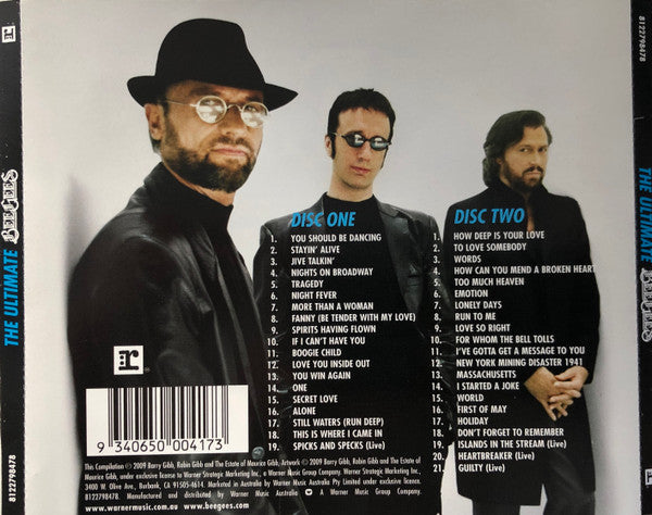 Bee Gees : The Ultimate Bee Gees (2xCD, Comp, Sli)
