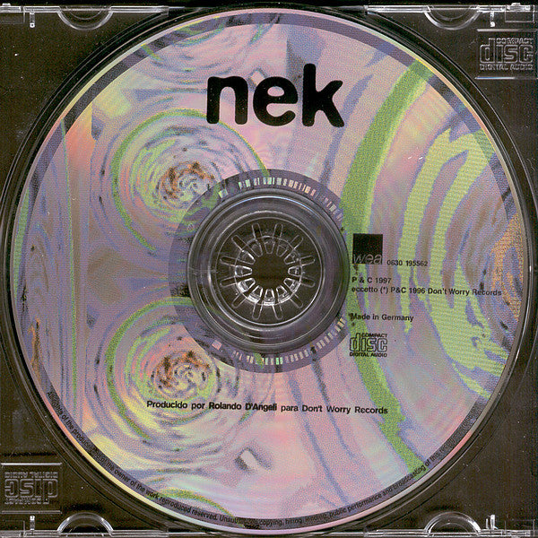 Nek : Nek (CD, Album)