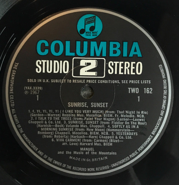 Manuel* : Sunrise Sunset (LP, Album)