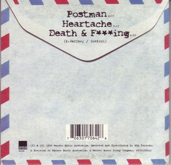 Kiley Gaffney : Postman (CD, Single, Car)