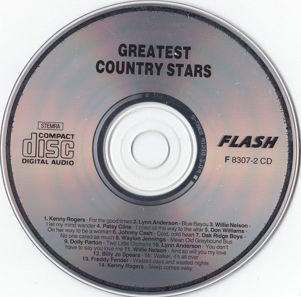 Various : Greatest Country Stars (CD, Comp)