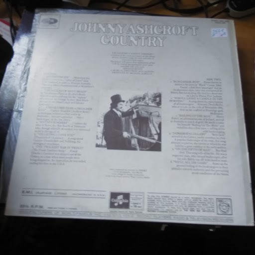 Johnny Ashcroft : Johnny Ashcroft Country: Songs Based On Authentic Stories Of Australian Bushrangers (LP)