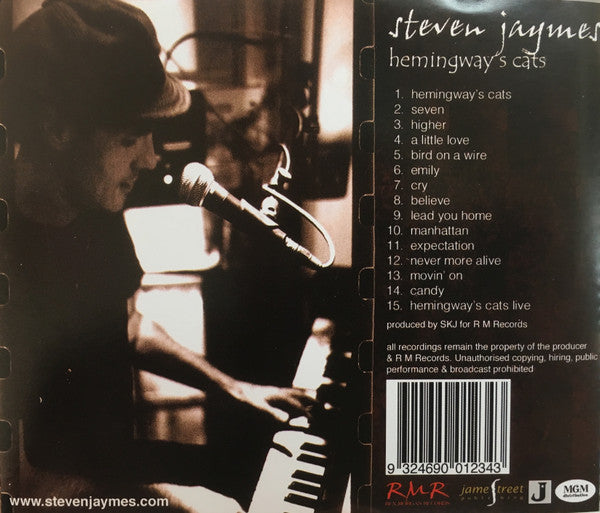 Steven Jaymes : Hemingway's Cats (CD, Album)