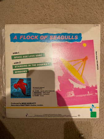 A Flock Of Seagulls : Space Age Love Song (12", Single, Ltd)