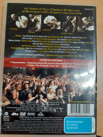 Status Quo : Just Doin' It Live (DVD)
