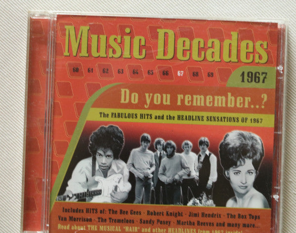 Various : Music Decades 1967 (CD, Comp)