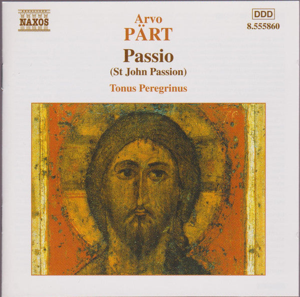 Arvo Pärt - Tonus Peregrinus, Antony Pitts : Passio (CD, Album, RE, O-C)