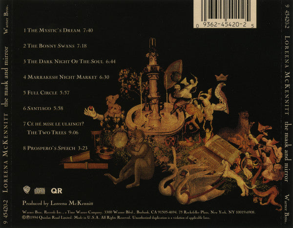 Loreena McKennitt : The Mask And Mirror (CD, Album, RP, SRC)