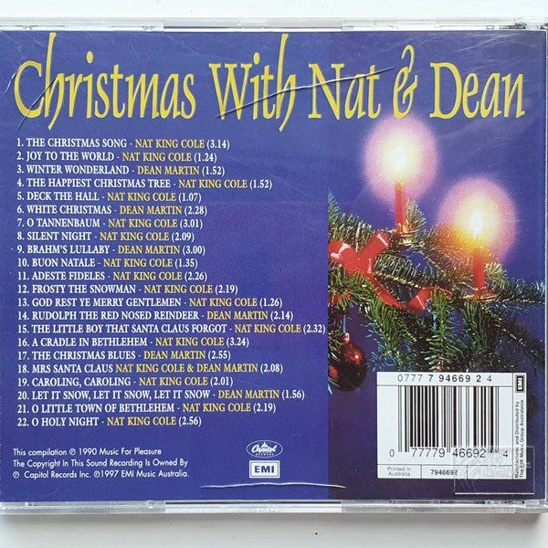 Nat King Cole & Dean Martin : Christmas With Nat & Dean (CD, Comp)