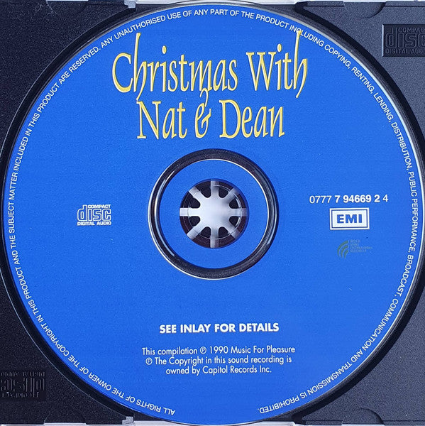 Nat King Cole & Dean Martin : Christmas With Nat & Dean (CD, Comp)