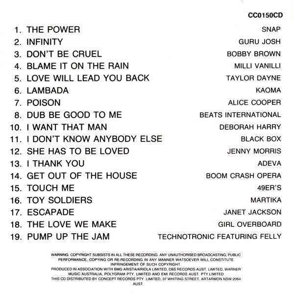 Various : Snap It Up - 1990 Monster Hits (CD, Comp)