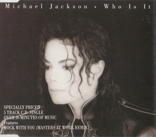 Michael Jackson : Who Is It (CD, Maxi)