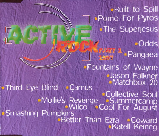 Various : Active Rock Part 1 1997 (CD, Comp, Promo)