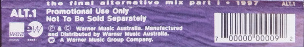 Various : Active Rock Part 1 1997 (CD, Comp, Promo)