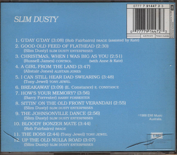 Slim Dusty : G'Day, G'Day! (CD, Album, RE)