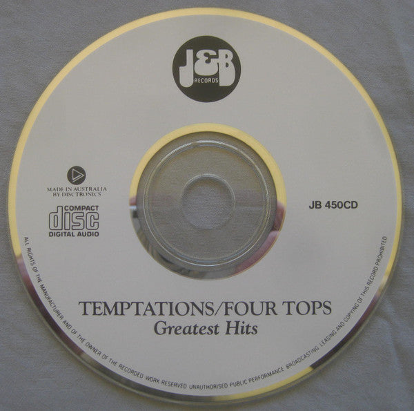 The Temptations, Four Tops : 20 Greatest Hits (CD, Comp)