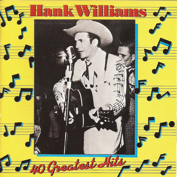 Hank Williams : 40 Greatest Hits (2xCD, Comp)