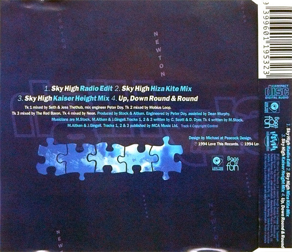 Newton (2) : Sky High (CD, Single)