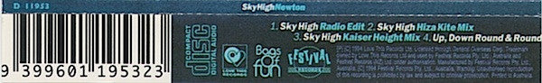Newton (2) : Sky High (CD, Single)