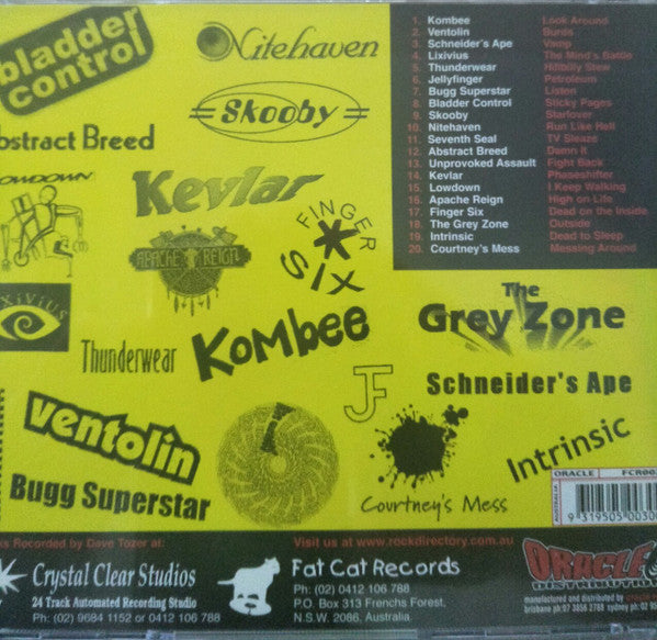Various : Fat Cat Records Compilation CD Vol 2: Fat Cat Sings Again (CD, Comp)