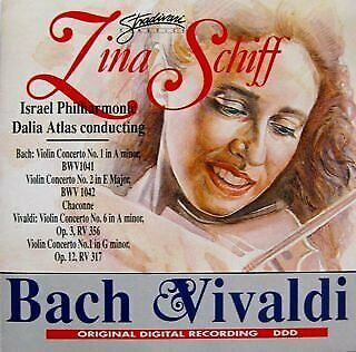 Zina Schiff, Israel Philharmonic Orchestra, Dalia Atlas - Johann Sebastian Bach, Antonio Vivaldi : Bach & Vivaldi (CD, Album)