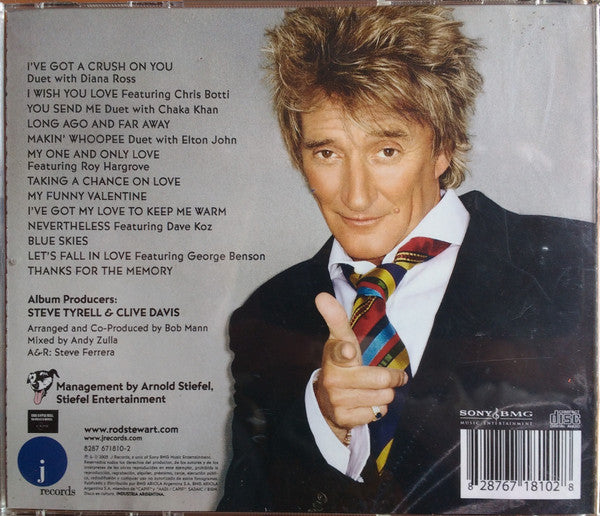 Rod Stewart : Thanks For The Memory... The Great American Songbook Volume IV (CD, Album)