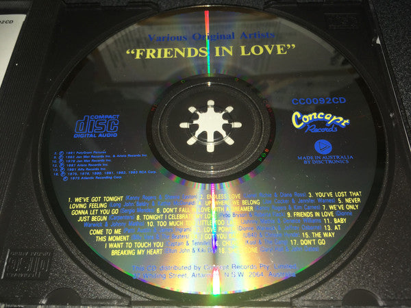 Various : Friends in Love  (CD, Comp)