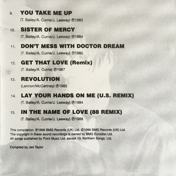 Thompson Twins : Singles Collection (CD, Comp)