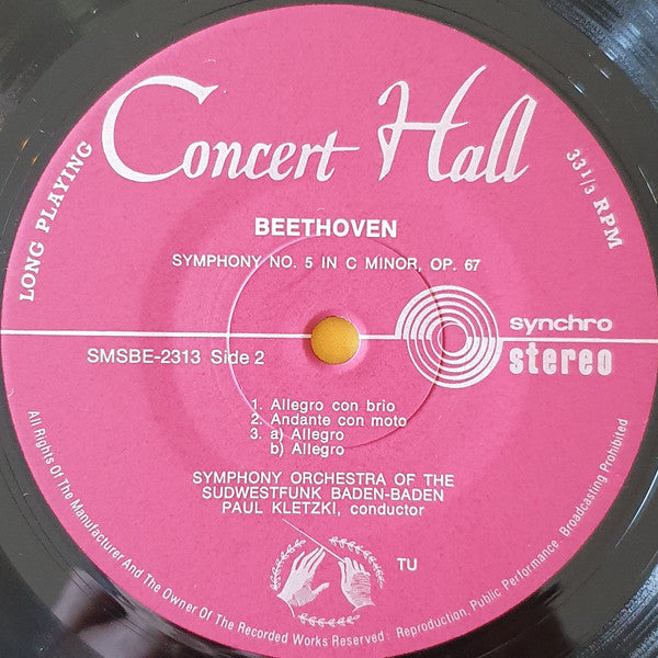 Beethoven*, Various : Symphonies (7xLP + Box, Comp)