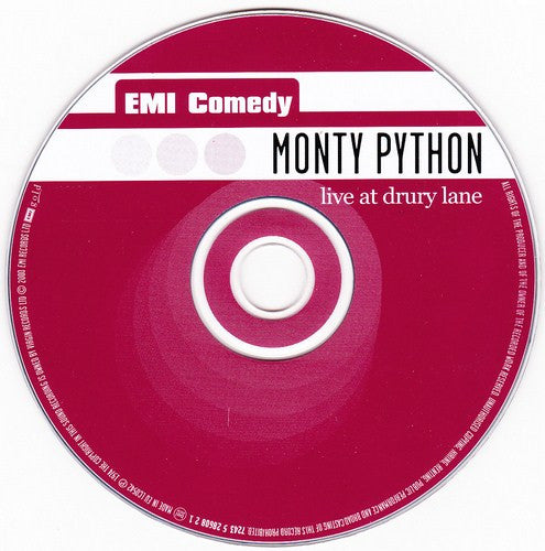 Monty Python : Live At Drury Lane (CD, Album, RE)
