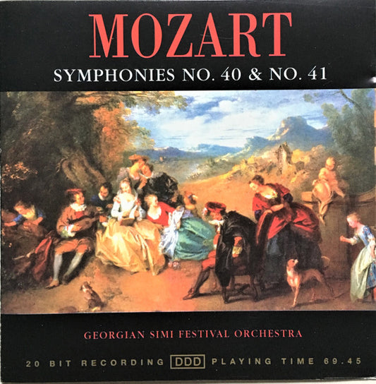 Mozart*, Georgian SIMI Chamber Orchestra, Philharmonica Symphony Orchestra, St. Petersburg Chamber Orchestra : Symphonies No.40 & No.41 (CD, Comp)