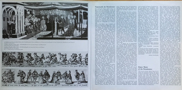 Ulsamer Collegium • Konrad Ragossnig : Tanzmusik Der Renaissance • Dance Music Of The Renaissance • Musique De Danse De La Renaissance (LP, Album, RP, Gat)