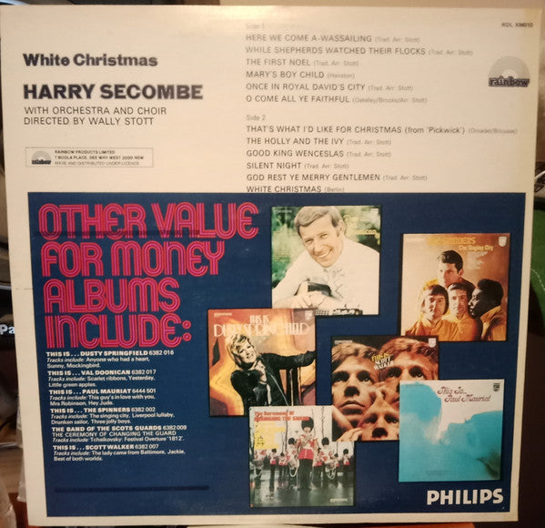 Harry Secombe : White Christmas (LP, Album)