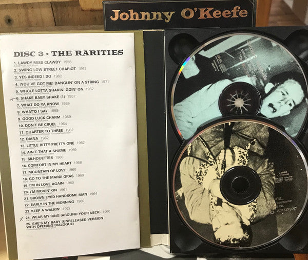 Johnny O'Keefe : The Birth of Australian Rock'n'Roll (3xCD, Comp)