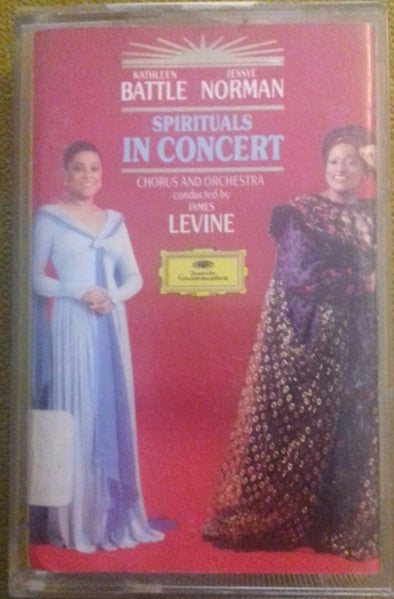 Kathleen Battle, Jessye Norman - Chorus*  And Orchestra* Conducted By James Levine (2) : Spirituals In Concert (Cass, Album)