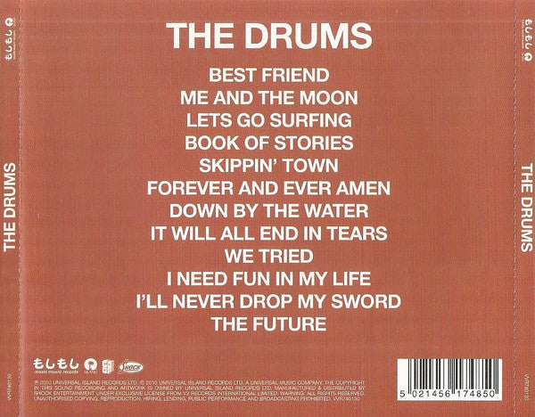 The Drums (2) : The Drums (CD, Album, RP)