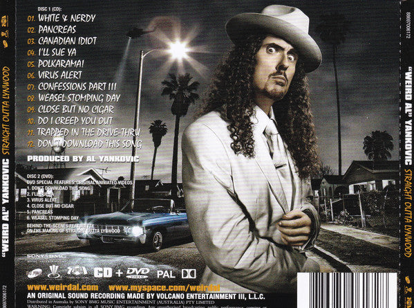"Weird Al" Yankovic : Straight Outta Lynwood (CD, Album + DVD-V, PAL)