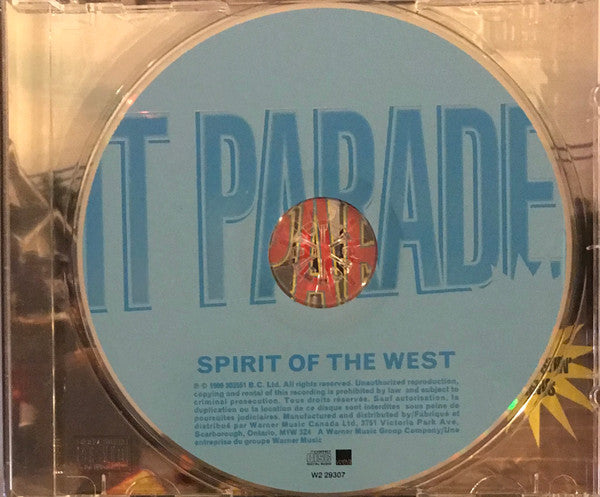 Spirit Of The West : Hit Parade (CD, Comp, Club)