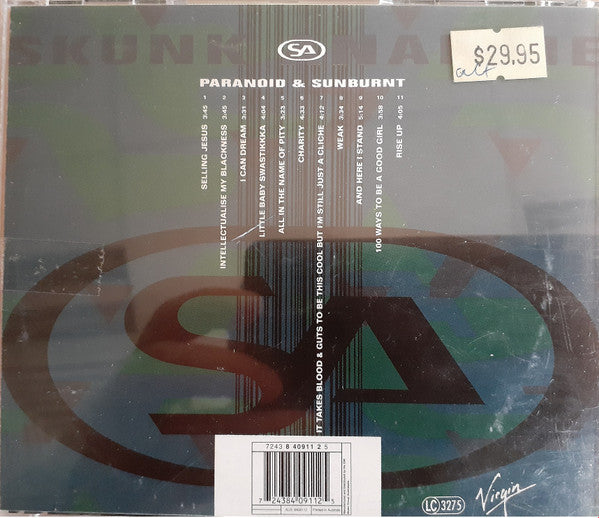 Skunk Anansie : Paranoid & Sunburnt (CD, Album)