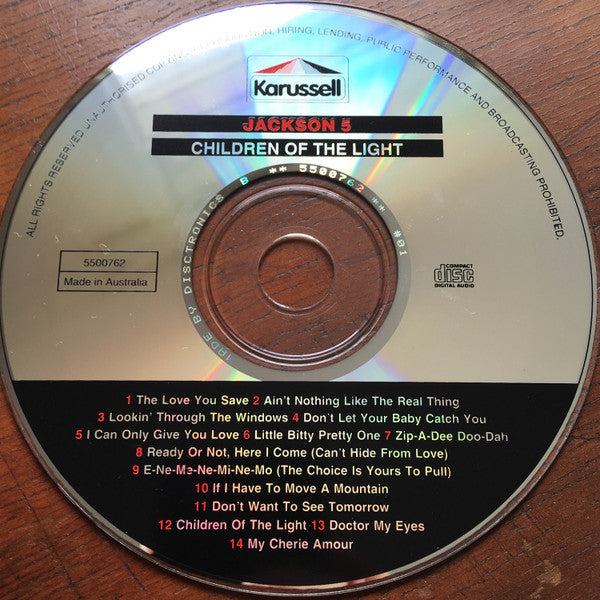 Jackson 5* : Children Of The Light (CD, Comp)