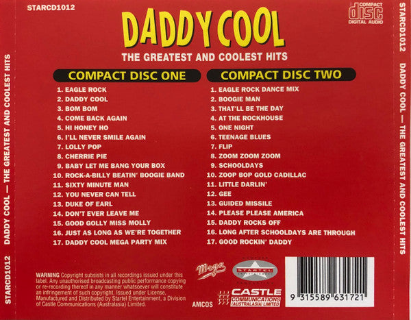 Daddy Cool (5) : The Greatest And Coolest Hits (2xCD, Comp)