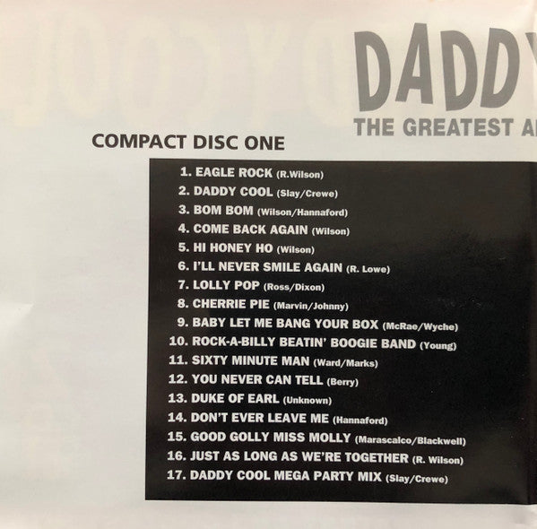 Daddy Cool (5) : The Greatest And Coolest Hits (2xCD, Comp)