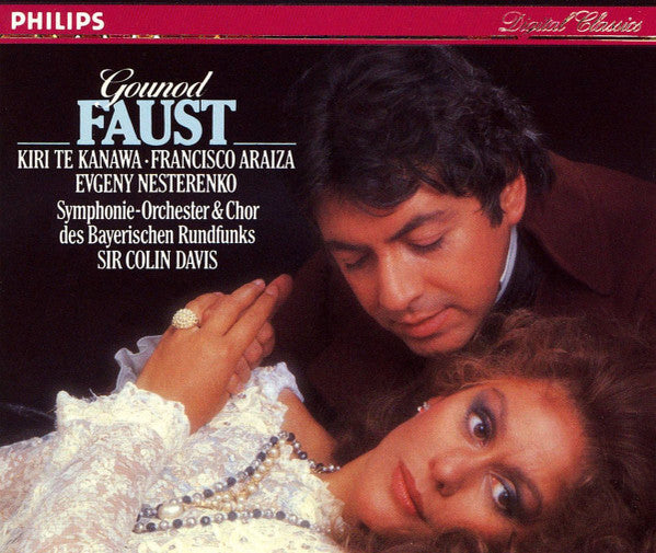 Gounod* - Kiri Te Kanawa • Francisco Araiza • Evgeny Nesterenko • Symphonie-Orchester* & Chor Des Bayerischen Rundfunks • Sir Colin Davis : Faust (3xCD, Album + Box)